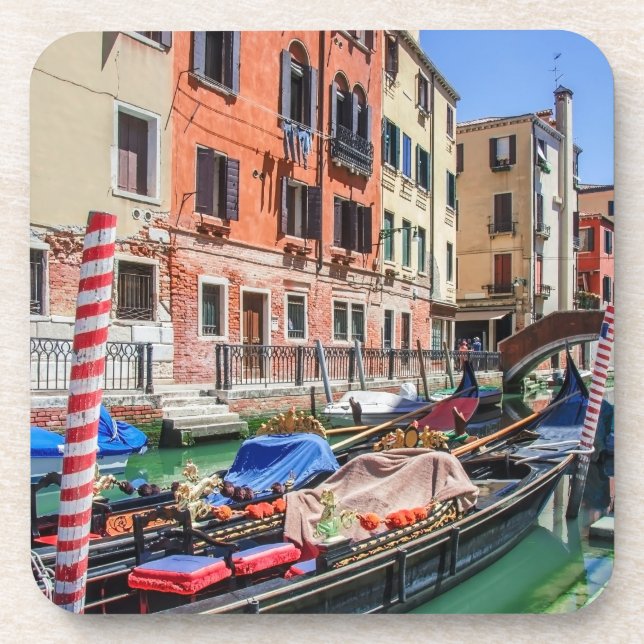 Porta-copo Gôndola tradicional em Veneza (Frente)