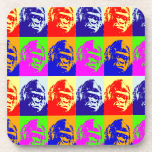 Porta-copo Gorilla Pop Art