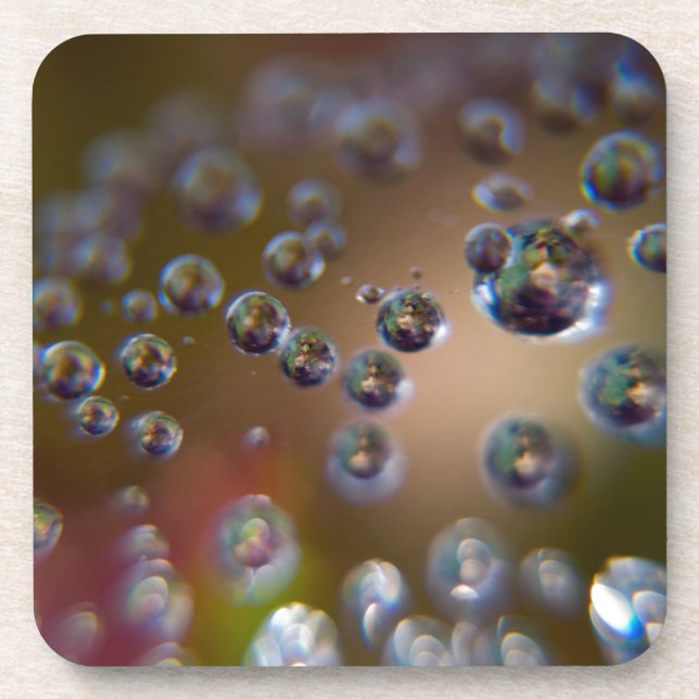 Porta-copo Gotas de água em movimento (Frente)