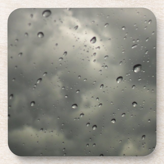 Porta-copo Gotas de chuva (Frente)