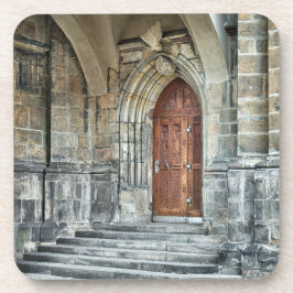 Porta-copo Gothic Door Hard plastic coaster