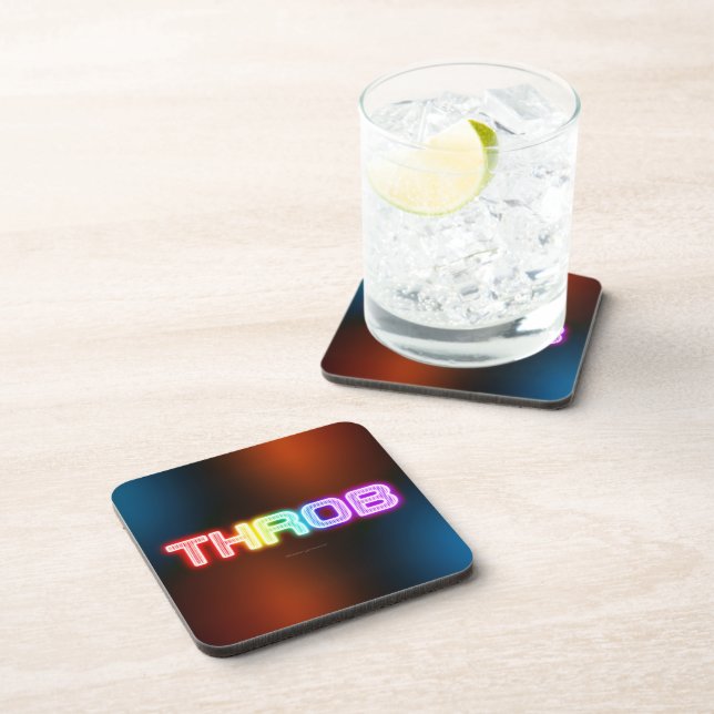Porta-copo gradiente grosso semelhante a um arco-íris vibrant (Lado Direito)