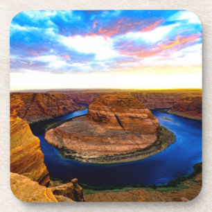 Porta-copo Grand Canyon Red Rocks e Blue Water Beauful