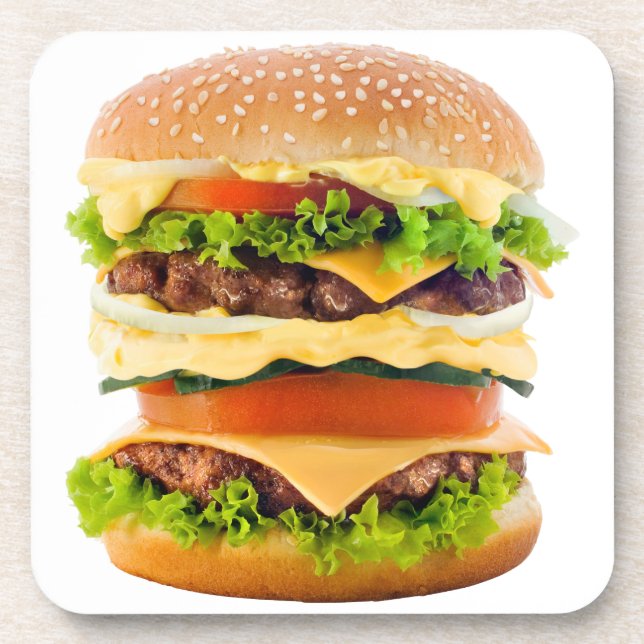 Porta-copo Grande Cheeseburger (Frente)