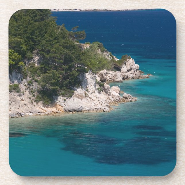 Porta-copo GRÉCIA, Ilhas do Egeu Nordeste, SAMOS, (Frente)