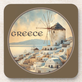 Porta-copo Grécia Windmills de Mykonos