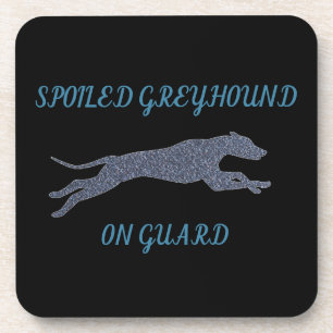 Porta-copo Greyhound mimado na Guarda