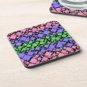 Porta-copo Groovy Boho Retro Mod Geométrico Orgulho Trigênero