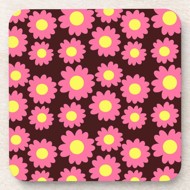 Porta-copo Groovy Daisies (Frente)