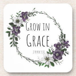 Porta-copo Grow in Grace Plastic Coaster