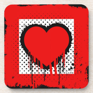Porta-copo Grunge love
