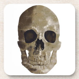 Porta-copo Grungy Skull Halloween