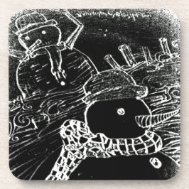 Porta-copo guardião da neve do iaie