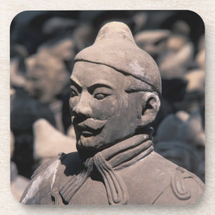 Porta-copo guerreiros de terracota no túmulo do Imperador Qin