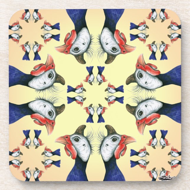 Porta-copo Guineas em todo lugar! (Frente)