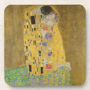 Porta-copo Gustav Klimt "O Beijo"