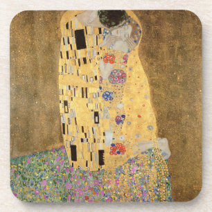 Porta-copo Gustav Klimt The Kiss, 1907-08
