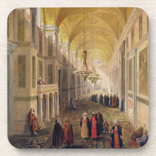 Porta-copo Haghia Sophia, placa 2: o narthex, gravado por L