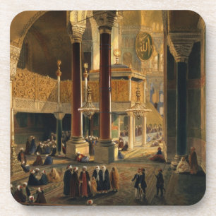 Porta-copo Haghia Sophia, placa 8: a galeria e o b imperiais