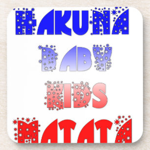 Porta-copo Hakuna Matata Baby & Kids: Design de cor francesa