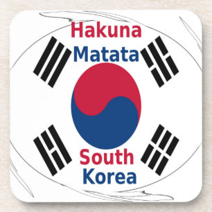 Porta-copo Hakuna Matata South Korea Art Impressão/Graphic