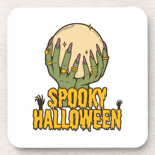 Porta-copo halloween assustador (Frente)
