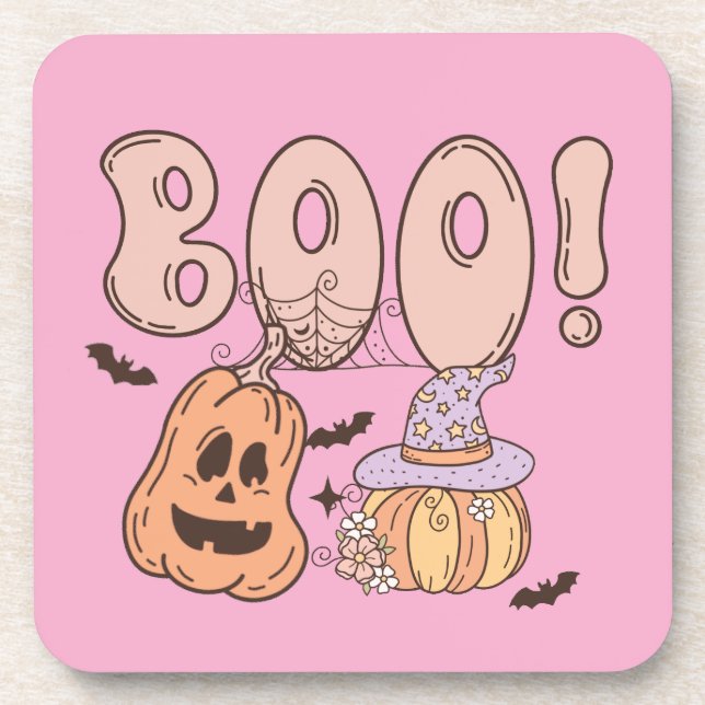 Porta-copo Halloween Boo (Frente)