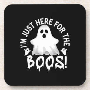 Porta-copo Halloween Estou Aqui Para O Aniversário Do Boos