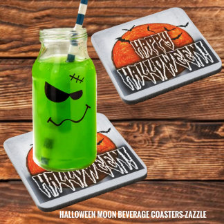 Porta-copo Halloween Moon-PG