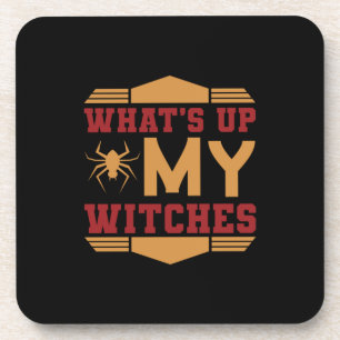 Porta-copo Halloween O Que As Minhas Bruxas