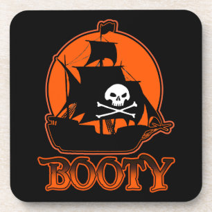 Porta-copo Halloween Pirate Booty