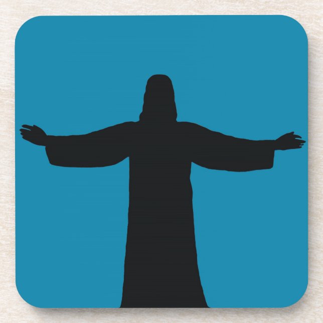 Porta-copo Hard plastic coaster (Frente)