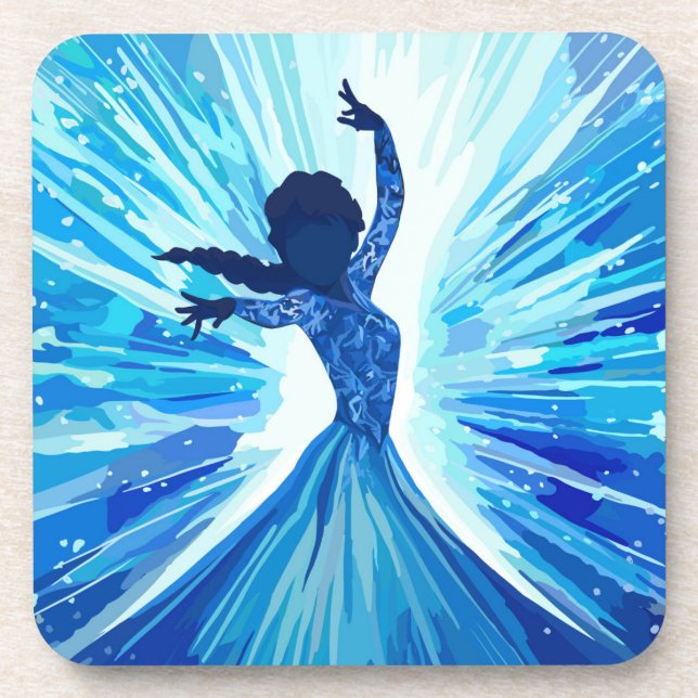 Porta-copo Hard plastic coaster (Frente)