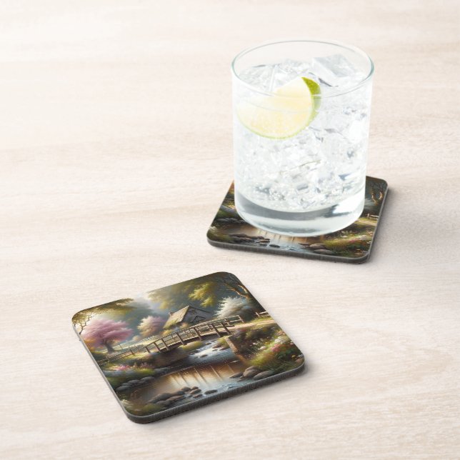 Porta-copo Hard plastic coaster (Lado Direito)