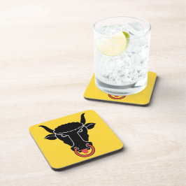 Porta-copo Hard plastic coaster with flag of Uri, Switzerland