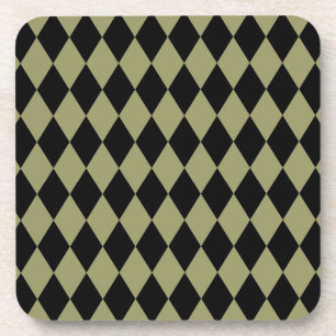 Porta-copo Harlequin Avocado e Black