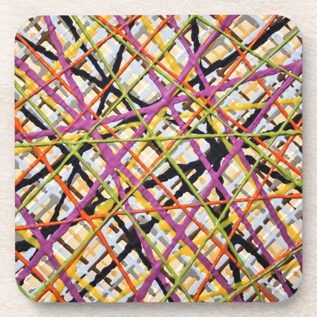 Porta-copo Haystack no Conjunto Roxo de 6 Portas copos (Frente)