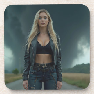 Porta-copo Helena Chevalier: Calmo e caos / Tornado