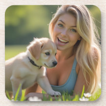 Helena Chevalier & Puppy