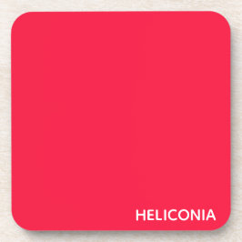 Porta-copo Heliconia red color name