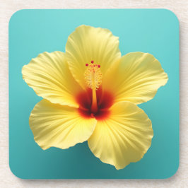 Porta-copo Hibiscus Amarelo