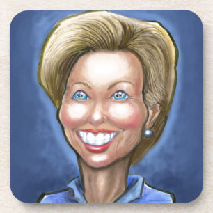 Porta-copo Hillary Clinton