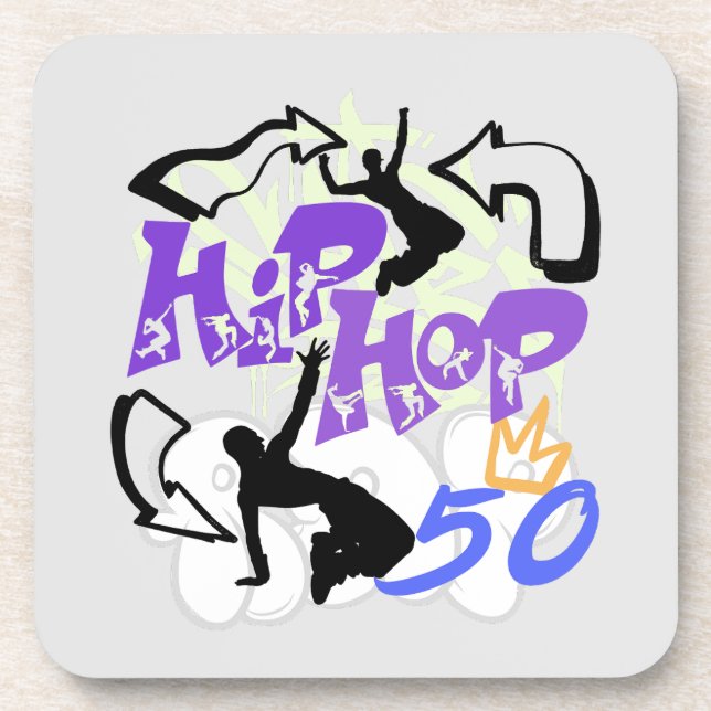 Porta-copo Hip Hop 50.w (Frente)