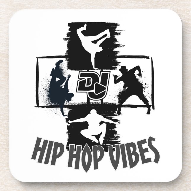 Porta-copo Hip Hop Vibes 2.w (Frente)