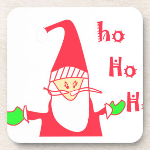 Porta-copo Ho Ho Feliz Natal De Papais noeis.png