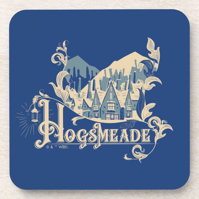 Porta-copo HOGSMEADE™ Vintage Village Graphic (Frente)