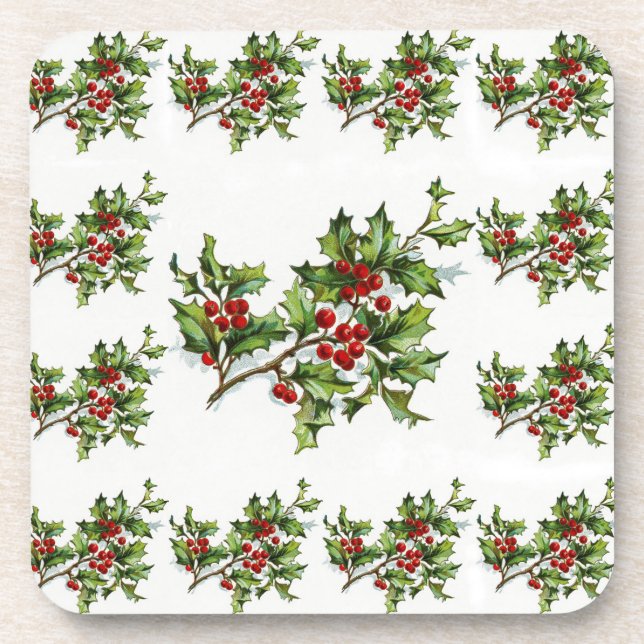 Porta-copo HollyBerries 014 (Frente)