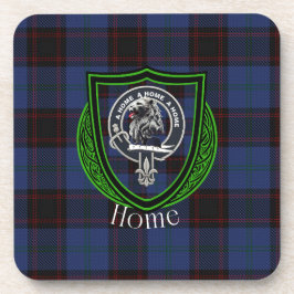 Porta-copo Home Scottish Clan Tartan & Crest