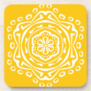 Porta-copo Honey Mandala