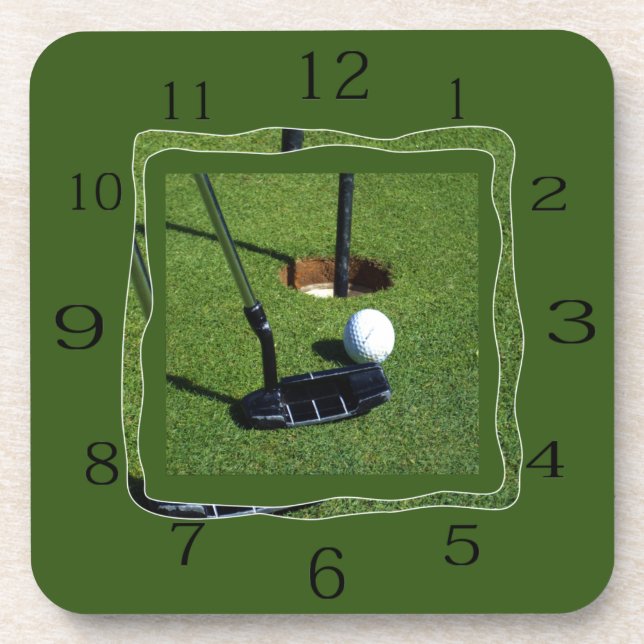 Porta-copo Hora do Golf Oclock, (Frente)